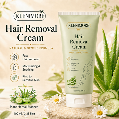 KLENIMORE | Painless Depilatory Cream – No Razor Bumps, No Harsh Odor