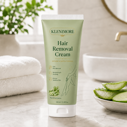 KLENIMORE | Painless Depilatory Cream – No Razor Bumps, No Harsh Odor