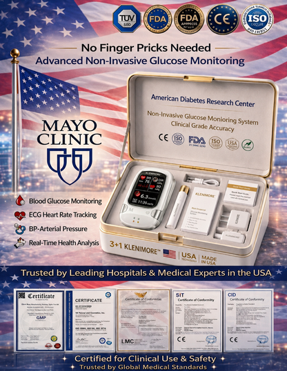 🔥Last 3 Hours: 50% Off🏆 Newly Developed Non-Invasive Intelligent Monitoring Equipment✅TGA Certified